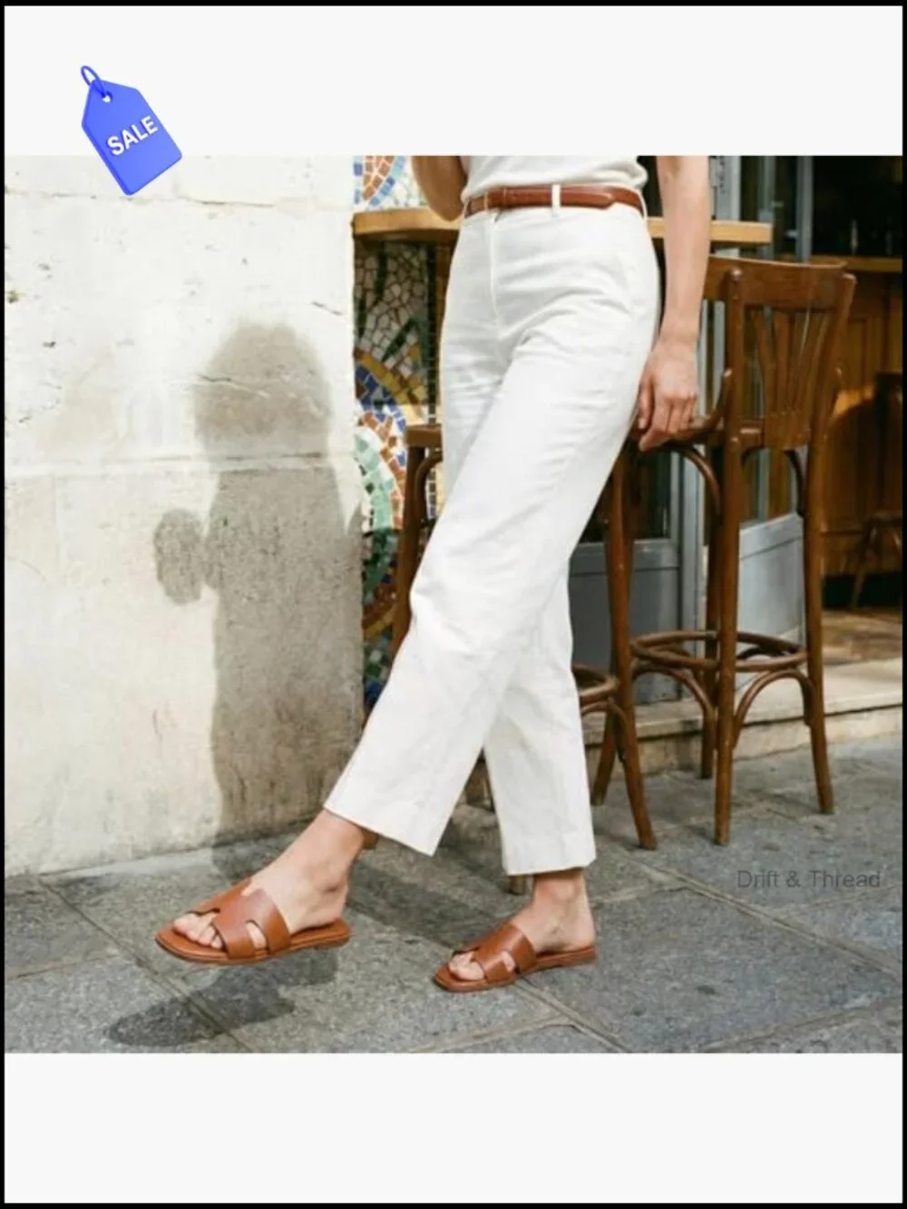 Slide Sandals Cushioned Footbed Square Toe Comfort Summer